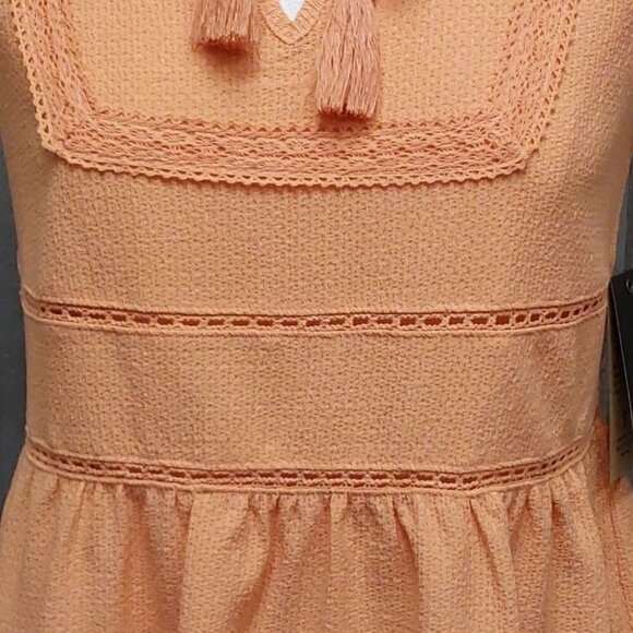 Peplum Lace Trim Tank | Frye | Large - Picture 3 of 11